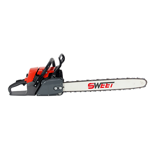 High quality cordless commercial wood cutter chinese 381 chain saw 2 stroke single cylinder forced air cooling 72.2cc gasoline chain saw