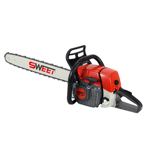 Sharp and durable 72cc chain saw rated output power 3.3kw professional chain saw 2 stroke and single cylinder